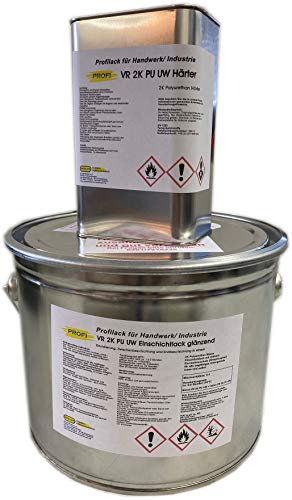 PROFI 2K Poolfarbe PU Dauerhafte Poolbeschichtung 6 kg Lichtblau