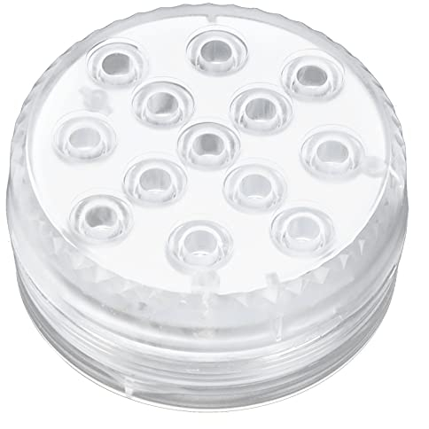 Magnet Pool Licht Tauch LED Lichter 100LM 16 Farben RGB Fernbedienung Unterwasserlampe IP68 Wasserdicht mit Fernbedienung Saugnapf Dekoration Licht für Garten, Hochzeit, Party