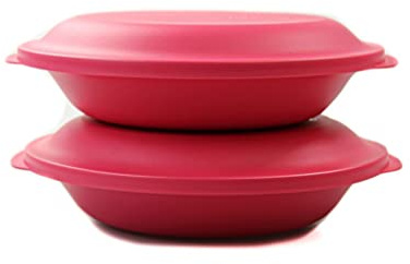 Tupperware Aloha Teller pink (2) Servieren