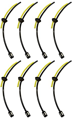 8 Pezzi Kit Filtro Benzina Universale, Filtro Benzina, Tubo Del Carburatore Della Benzina, Adatto per Tosaerba per Sostituire Parti Danneggiate