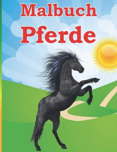 Pferde Malbuch ab 8 Jahre: Das Malbuch für alle Pferdefreunde