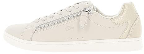 TBS Femme LAGAZIP Tige Basse Zip, Beige, 38 EU