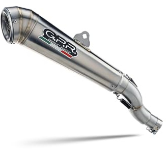 GPR Pot échappement marque GPR compatible avec Honda X-Adv 750 2021-2024, Powercone Evo, Échappement légal, homologué,silencieux avec db killer amovible et tuyau de liaison spécifique