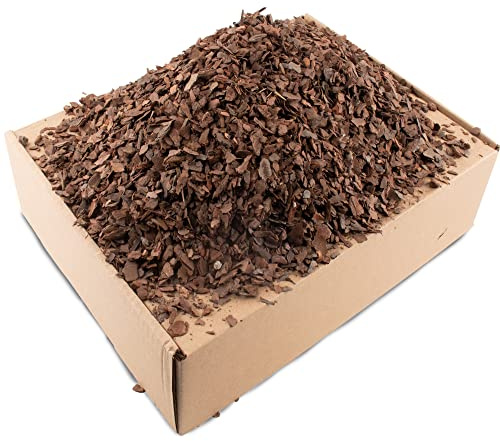 18qt Organic Orchid Potting Bark -Natural Mulch for Potted Plants, Root Development of Orchid Plants and Garden Soil Amendment Mix