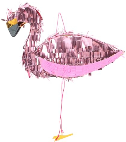 Warmhm Rosa Flamingo-Pinata-Geburtstagsparty-Dekoration Tropische Sommer-Pool-Party-Pinata-Flamingo-Partygeschenke 16 5X15 5 Cm 4X2. 7 Zoll