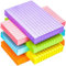 MotBach Karteikarten, Karteikarten, 7,6 x 12,7 cm, bunt, liniert, Lernkarten, Notizkarten, Notizblock, liniert, Lernaufzeichnung, Indexkarten, To-Do-Liste für Zuhause, Schule, Büro, Zubehör, 280 Stück