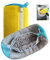 Sacchetto Scarpe Lavatrice, 2 PCS Sacchetti Lavatrice Biancheria, Borsa da Biancheria per Scarpe con Cerniera per Proteggere le Scarpe, Rete Scarpe Lavatrice, Pulizia Efficiente(Giallo+Grigio)