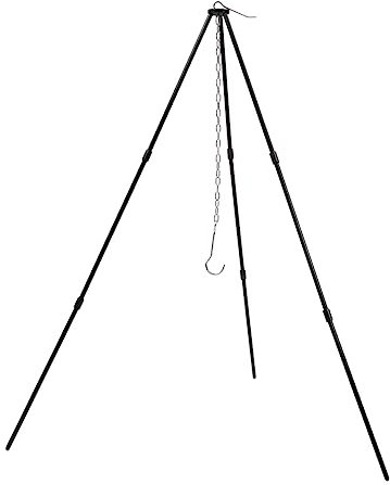 MUSISALY 1 Camping Tripod Gill Nets for Fishing Tripod Hanging Grill Cooking Tripod Sea Fishing Floats Night Lantern for Camping Cookware Rack Camp Oven Camping Accessories Aluminum Alloy