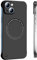 FAOMSEBS Magnetica Senza Bordo Cover per iPhone 15 Plus, Compatibile con MagSafe (Sensazione di Metallo Nudo) Custodia Sottile Antishock iPhone 15 Plus per MagSafe Cover Rinfrescante Slim 6,7'' 2023