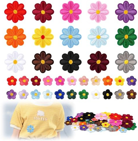 37-Stück Bügelflicken,Flicken zum aufbügeln,Bügelbilder für textilien,Kinder Bügelbilder blumen,Kinder Applikationen Stern,Aufbügelmotive,Seam,Stoffaufnäher,Selbstklebend,Innen Jeans Flicken Reparatur