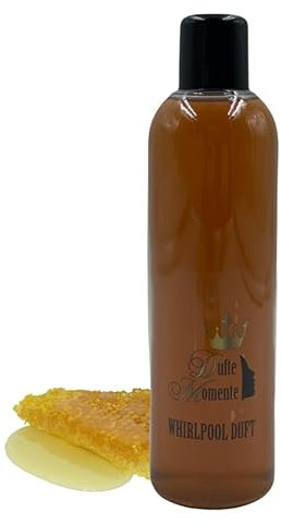 Dufte Momente | Whirlpool Duft Honig 260ml | Badezusatz | mit naturreinen und natürlichen ätherischen Ölen | kein Schaum | vegan und ohne Tierversuche