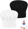 2 Piezas Gorro de Cocinero Ajustable，Gorro de Chef，Gorros de Chef，para Hombres，Mujeres，Cocina