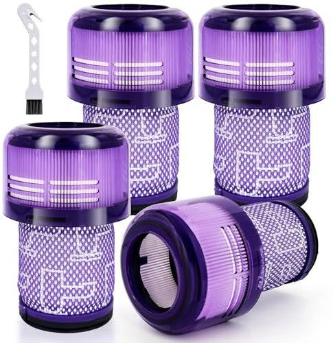 4 filtri di ricambio per aspirapolvere V12 Detect Slim, Absolute Extra