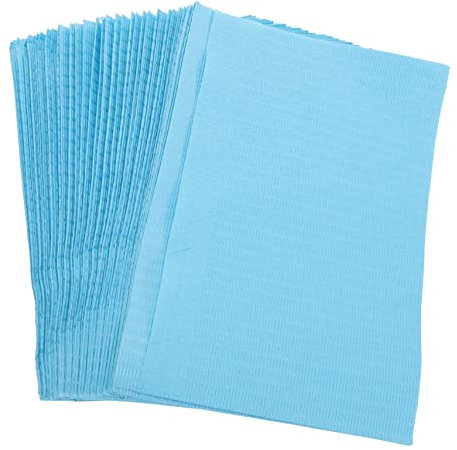 SAFIGLE 125pcs Nail Art Practice Mat Nail Care Polish Tablecloth Disposable Clean Pad for