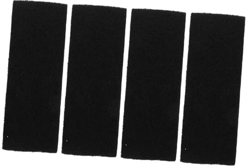 SWOOMEY 4pcs Indoor Ceiling Fan Filter Pads Replacement Filters Activated Charcoal