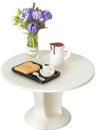Luwecf Miniatur Puppenhaus Beistelltisch 1:12 Brot Ornamente Kaffeekanne Und Tasse Schreibtisch