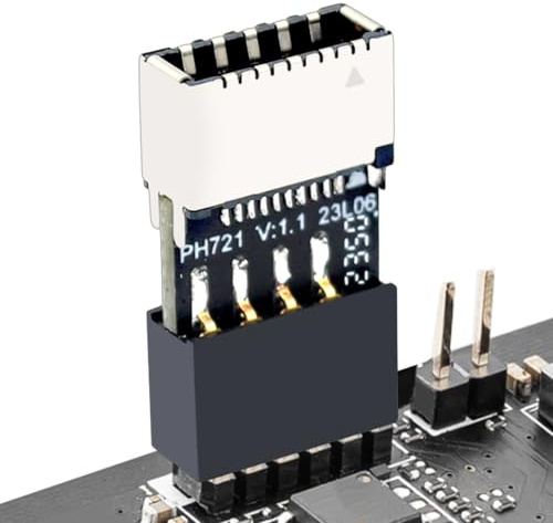 Header Scheda Madre Tipo E - Adattatore USB 9 Pin Maschio Femmina | Convertitore Estensione Tiipo C Per PC Desktop, Schede Madri E Periferiche Computer