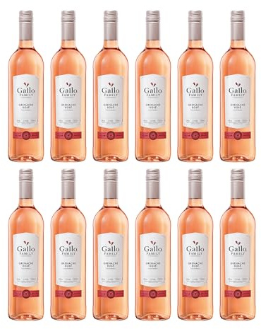 Gallo Family Vineyards Grenache Rosé Roséwein Lieblich Vereinigte Staaten inkl. FeinWert E-Book (12 x 0.75 l)