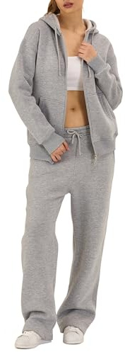 Redbridge Jogginganzug Zweiteiliges Sweat Set mit Zip Hoodie und Hose Bequemer Trainingsanzug für Freizeit Sport und Loungewear