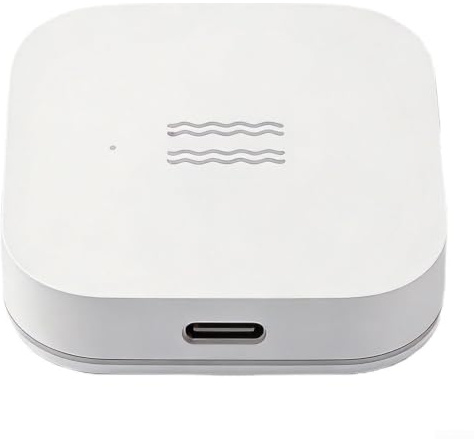 for aqara Smart Vibration Sensor, for zigbee Motion Detector with 6-Axis Gyro for HomeKit, Anti-UV ABS Security Device, White