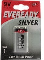 Eveready Battery Silver 9V 6F22BIUP