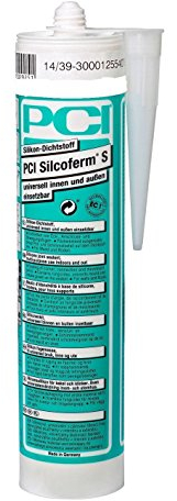 PCI SILCOFERM S, Schwarz, Silikon-Dichtstoff, 310ml