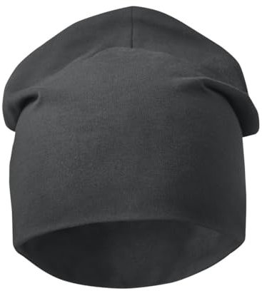 Snickers Workwear AllroundWork Baumwoll-Mütze One Size I Stahlgraue Beanie I 9014