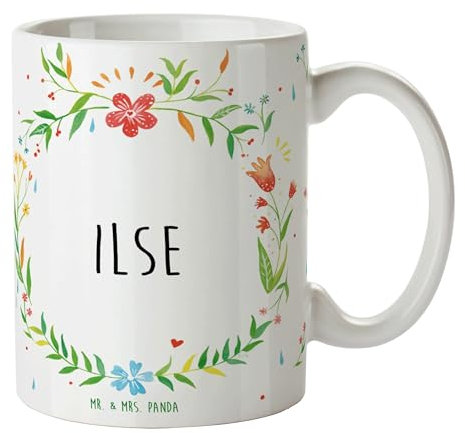 Mr. & Mrs. Panda Tasse Ilse - Geschenk, Kaffeetassen, Kaffeetasse, Teebecher