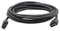 KRAMER ELECTRONICS C-MHM/MHM-35 HDMI CABLE FLEXIBLE HIGH SPEED WITH ETHERNET (C-MHM/MHM-35) KRAMER ELECTRONICS C-MHM/MHM-35, 10.7 M, HDMI TYPE A (STANDARD), HDMI TYPE A (STANDARD), BLACK