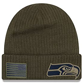 New Era Salute to Service Wintermütze - Seattle Seahawks