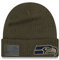 New Era Salute to Service Wintermütze - Seattle Seahawks