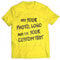 lepni.me Tee Shirt Homme Personnalisable Cadeaux Ajouter Un Logo d'entreprise Design Personnel ou Une Photo pour Cadeau (L Jaune Multicolore)