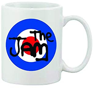 GB107Printworks The Jam Target Logo Novelty 8 Ounce Ceramic Mug