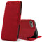 Verco Case per Apple iPhone SE 2 Custodia, iPhone 8 Cover a Libro Pelle PU per iPhone 7/8/SE 2 Custodia Premio Booklet Protettiva, Rosso