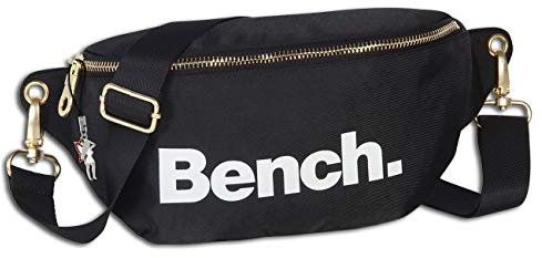 Bench stylische Hip Bag Nylon Gürteltasche schwarz 25x14x8,5 Hüfttasche OTI303S Nylon Gürteltasche