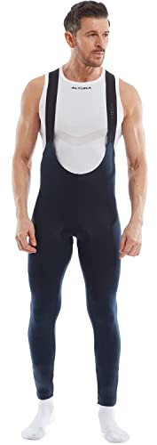 Altura Herren Progel Plus Thermo-Trägerhose, wasserabweisend, Marineblau, Größe M