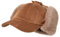 Fancet Herren Wintermütze mit Ohrenklappen, Wolle, warmes Fell, winddicht, Militär, Armee, Jagd, Trucker, Baseballkappe für Damen und Herren, 92681-braun, MEDIUM