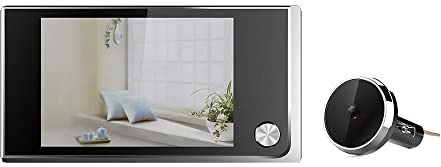 Digitaler Türspion mit Türspion und 8,9 cm (3,5 Zoll) LCD-Bildschirm (115° Blickwinkel) für Zuhause und Büro