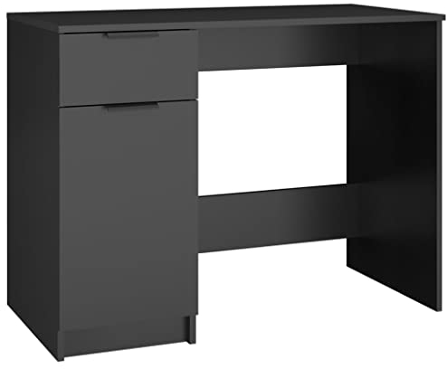 vidaXL Schuhschrank, Schuhregal mit viel Stauraum für Schuhe, Schrank Schuhe für Eingangsbereich Flur Wohnzimmer, Schuhkommode Schuhorganizer, Schwarz Holzwerkstoff