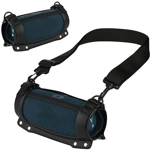 BeisDirect Funda rígida de EVA para JBL Charge 4 / JBL Charge 5/5 WiFi, impermeable, portátil, altavoz Bluetooth, funda protectora de viaje con correa de hombro de poliuretano