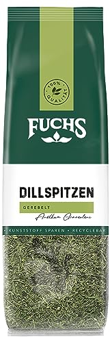 Fuchs Gewürze - Dillspitzen im recyclebaren Nachfüllbeutel - 20 g