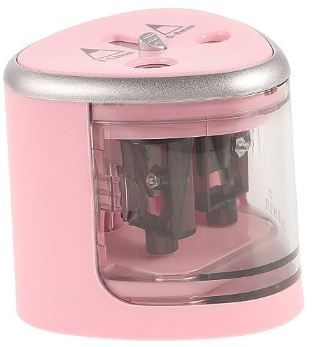 Operitacx Bleistiftspitzer Manuell Betriebene Buntstiftspitzer Elektrischer Doppelspitzer Automatischer Bleistiftspitzer Für Buntstifte Automatischer