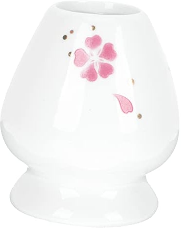 MAGICLULU Supporto in Ceramica per Frusta da tè Matcha Accessorio per tè Giapponese Superficie Liscia e Design Classico per Preparazione del Matcha