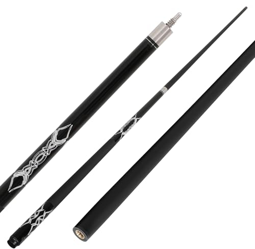 Dysdensa Bâtons de Queue de Billard en Fibre de Verre et Graphite Composite 64 g