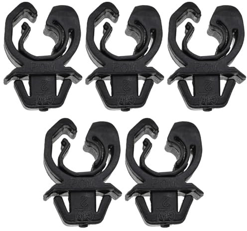 WASQUBKS 20 Stück Auto Motorhaubenstange Haubenstütze Prop Stay Clip Halter Klemme kompatibel for Vauxhall Opel Astra G Zafira A Omega B Combo C Verschluss 1180216