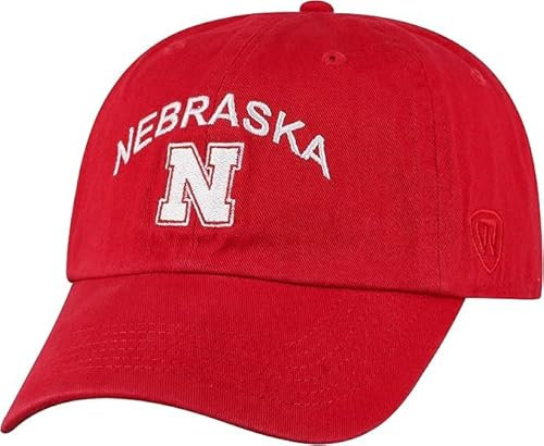 Nebraska Collegiate verstellbare Hüte, Nebraska Logo Arch, Einheitsgröße