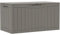 YITAHOME 100-Gallonen-Harz-Terrassenspeicherbox, wetterbeständige Outdoor-Speicherbox, abschließbare Innen- und Außenlagerung für Vorräte und Lebensmittel, taupe