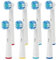 PureDent 8 Stück Zahnbürstenköpfe kompatibel mit Oral B Professional Care Triumph Professional Care Trizone Triumph Smart Series Vitality PrecisionClean Sensitive Clean