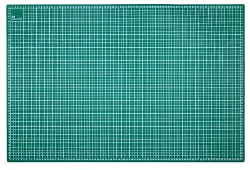 A1 Cutting Mat 90cm x 60cm - Crafting Board Mat, Self Healing, Double Sided, for Quilting, Sewing, Scrap Booking, Fabric & Paper Craft, Flexible, Non-Slip