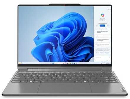 Lenovo Yoga 9 2-in-1 14IMH9 Notebook Computer 14, Intel Ultra 7 155H, 16GB RAM, 1TB M2, 3.2K, Touchscreen, Windows 11 Home, Tastatur QWERTZ Deutsch, Grau